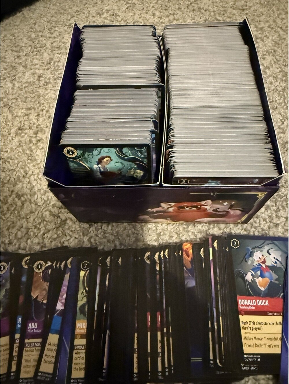 Lorcana Attack Of The Vine TCG Bulk Cards 600+ Cards